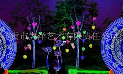 春节景观 花灯制作 彩灯艺术