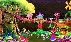 彩灯欣赏 传统节日花灯立体造型