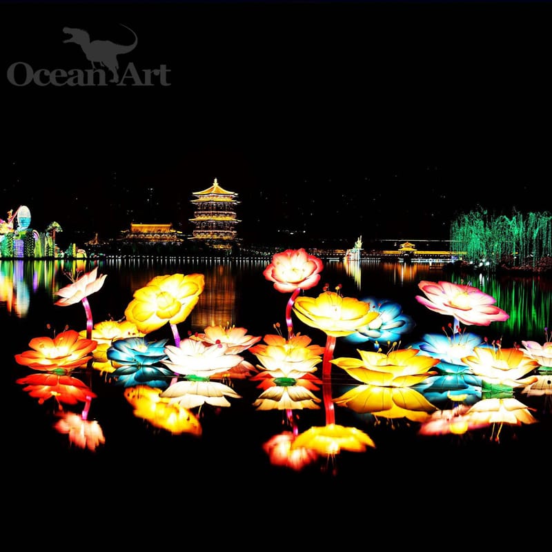 梦幻灯光节造型灯