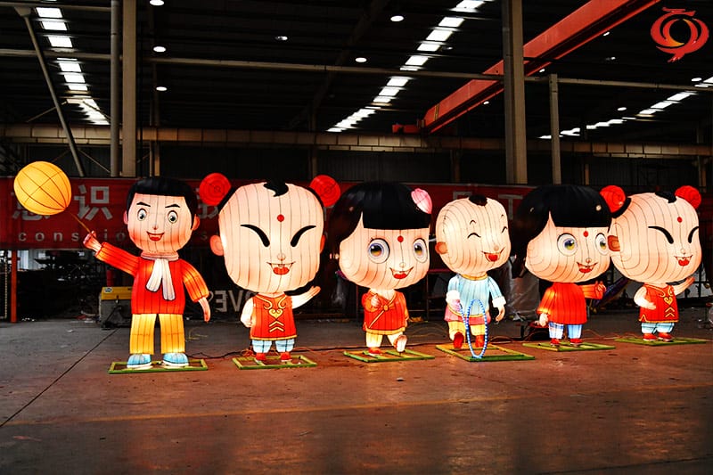 儿童花灯,儿童主题花灯