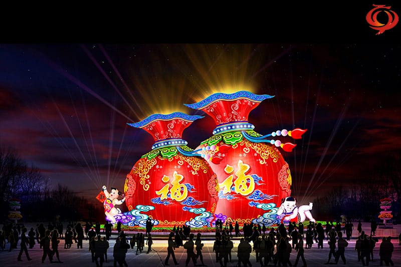 《​新春福袋》春节彩灯设计图